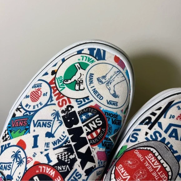 Vans Off The Wall History Slip On Sneakers, Men’s 9.5 - Picture 5 of 7